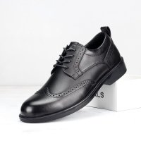 Giày Derby Brogue Da Nam Sohada Store, Da Thật LML0132