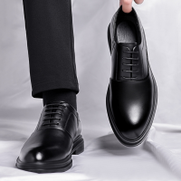 Giày Da Tăng Chiều Cao Oxford, Sohada Store LML0182