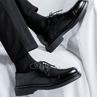 Giày Da Nam Cap Toe Derby – Sohada Store, LML0141
