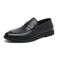 Giày lười da Penny Loafer Sohada Store, da bò thật LML0134