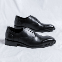 Giày Oxford Brogue Da Nam Sohada Store,  LML0174