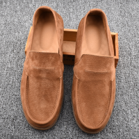 Giày lười da Sohada Store, da bò thật LML0168