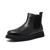 Giày Chelsea Boot Da Đế Bằng Nam Sohada Store, Da PUCC LMH0106