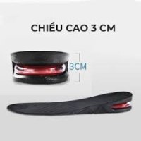 Lót độn giày tăng chiều cao, 3cm, êm chân độn khí loại 1