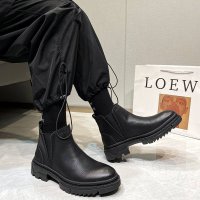 Giày da chelsea boot nam Sohada Store, da bò thật LMH0087