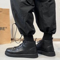 Giày chelsea boot da nam Sohada Store, da bò LMH0094