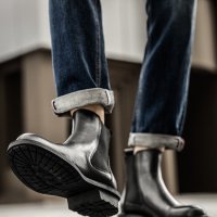 Giày Chelsea Boot Da Nam Sohada Store, Da Bò Thật LMH0096