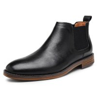 Giày Chelsea Boot Nam Sohada Store, Da  Thật LMH0095